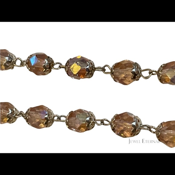 Antique Rosaries with real crystal beads - Picture 15 of 16